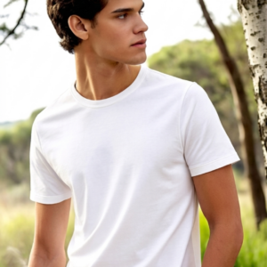 the essential white cloud tee