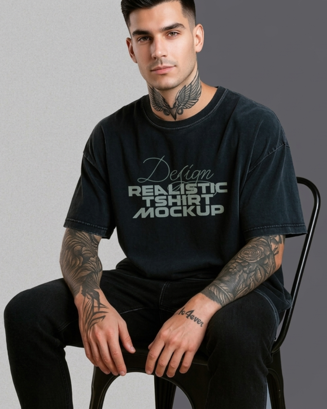 the shadow acid wash oversized tee the shadow acid wash oversized tee